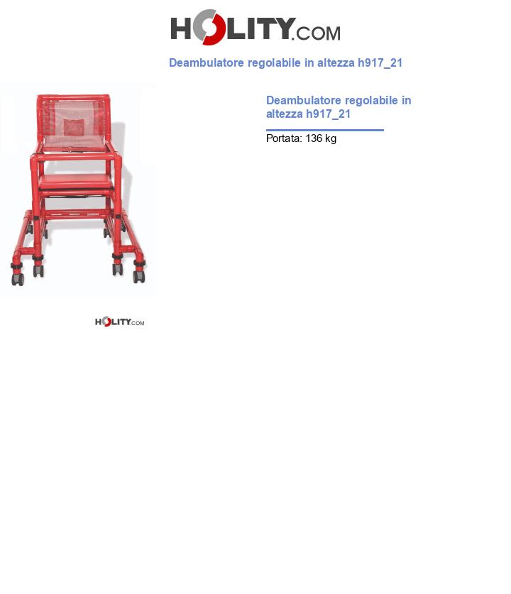 Deambulatore regolabile in altezza h917_21