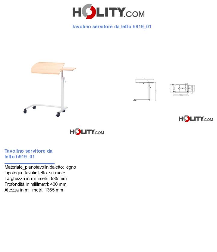 Tavolino servitore da letto h919_01