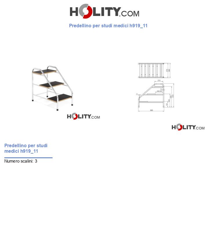 Predellino per studi medici h919_11