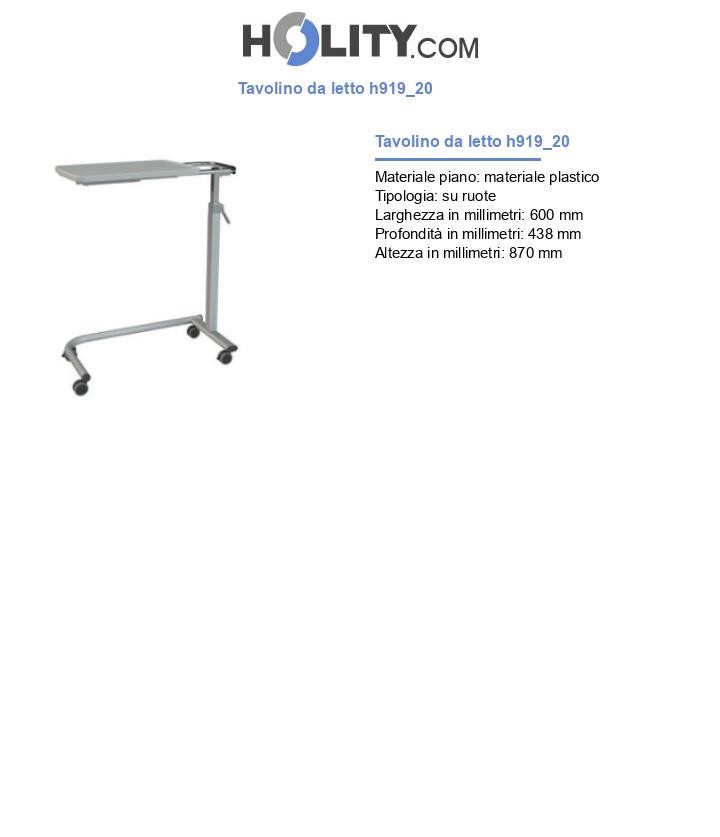 Tavolino da letto h919_20