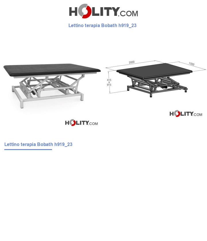 Lettino terapia Bobath h919_23