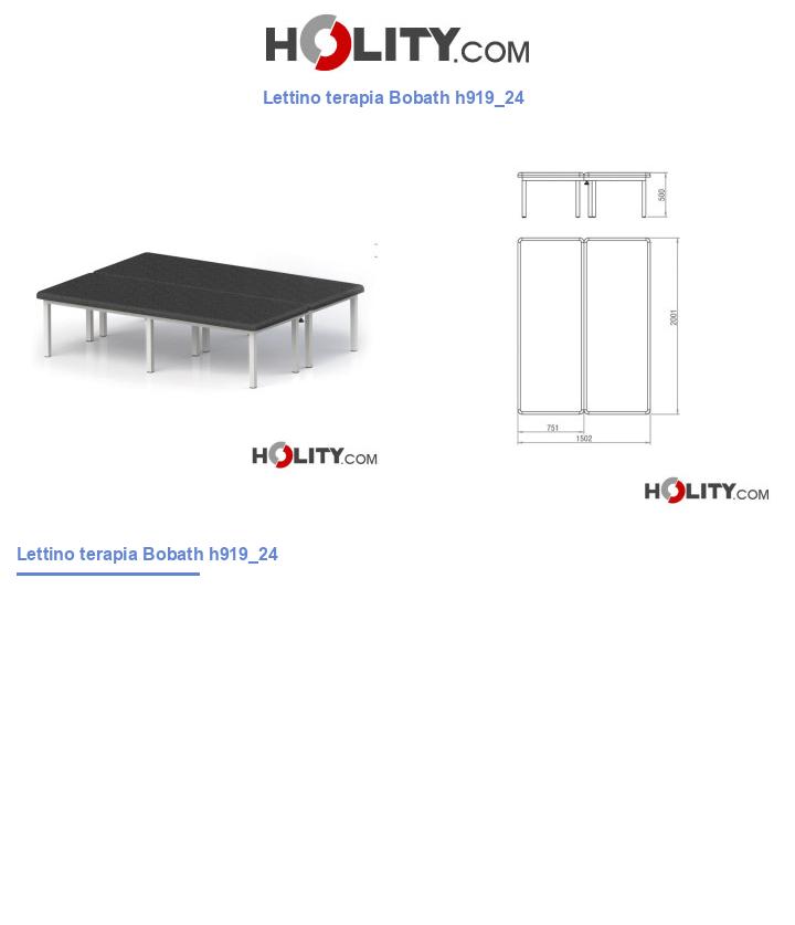 Lettino terapia Bobath h919_24