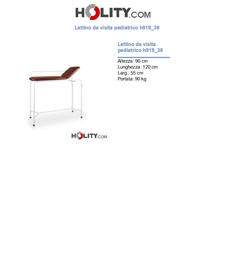 Lettino da visita pediatrico h919_39