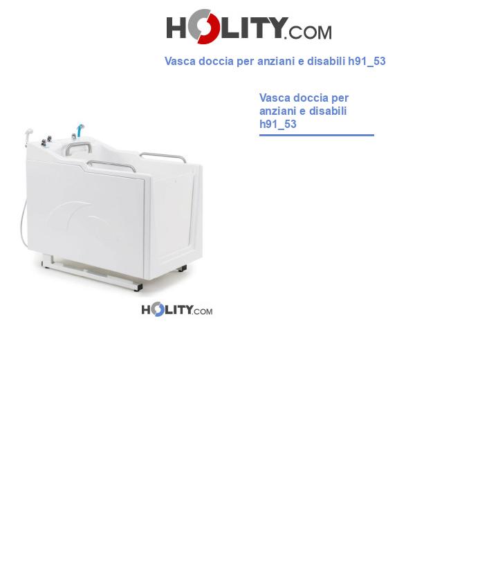 Vasca doccia per anziani e disabili h91_53