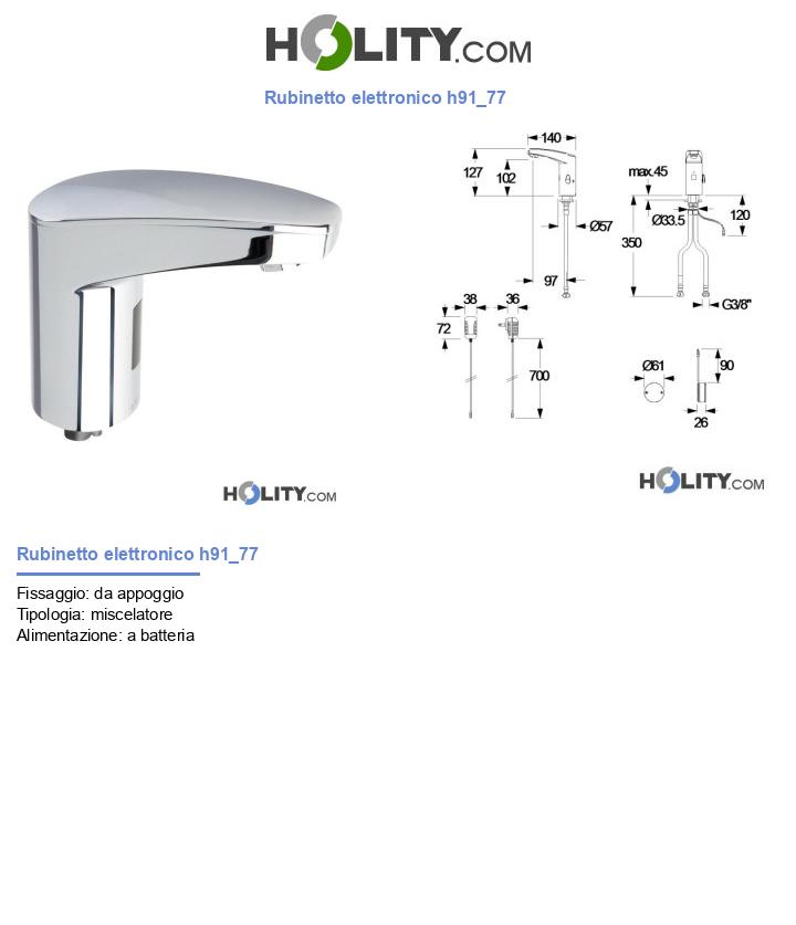 Rubinetto elettronico h91_77