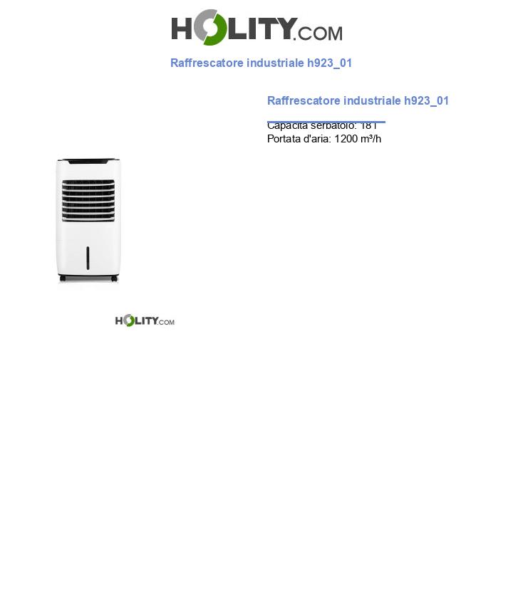 Raffrescatore industriale h923_01