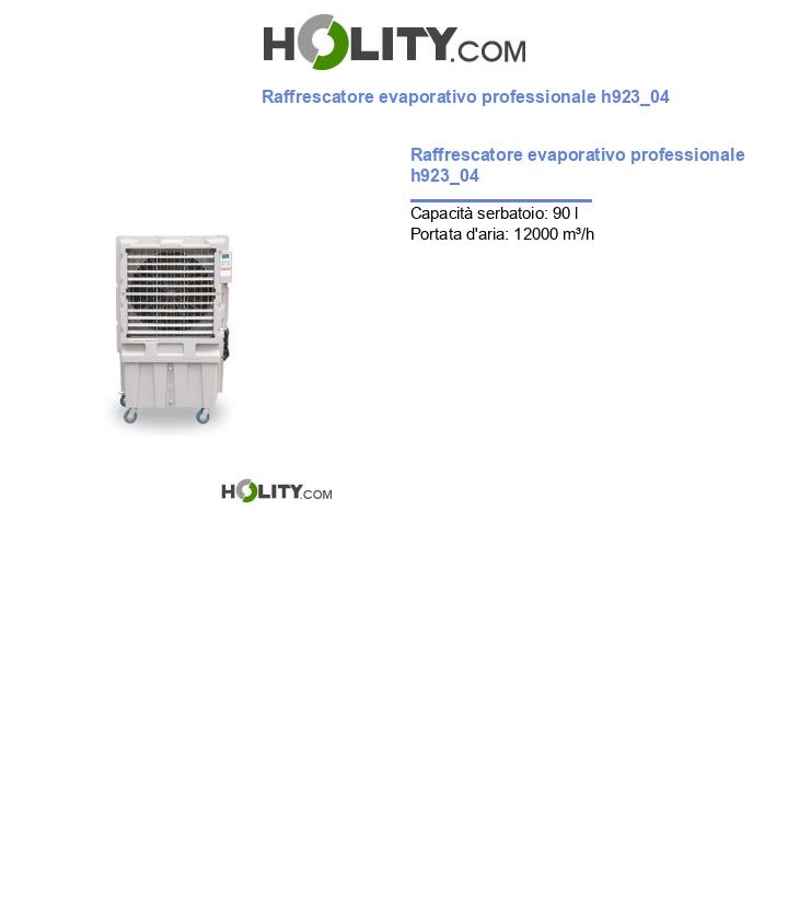 Raffrescatore evaporativo professionale h923_04