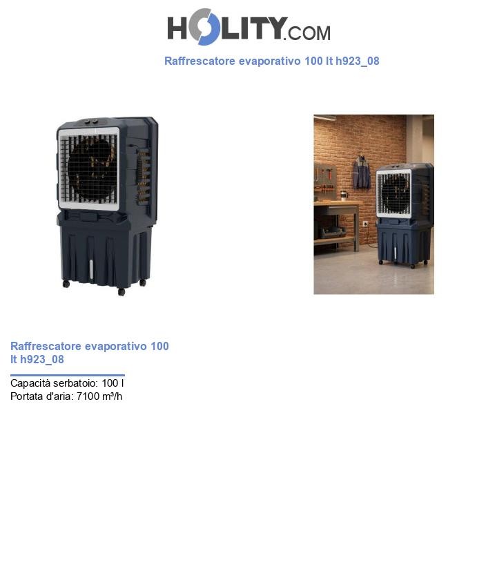 Raffrescatore evaporativo 100 lt h923_08