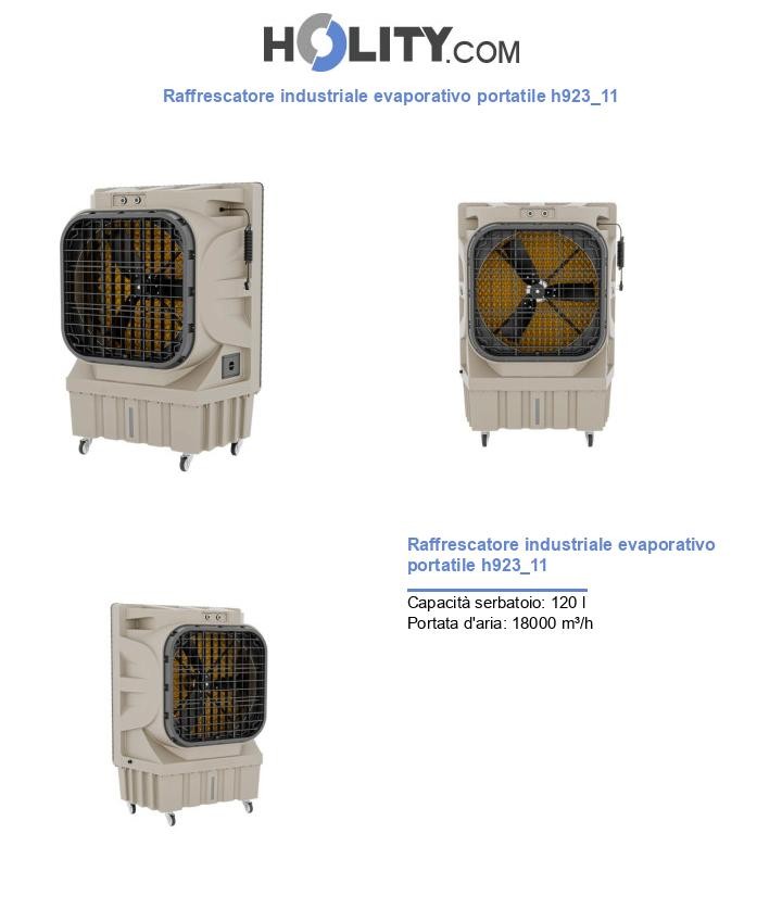 Raffrescatore industriale evaporativo portatile h923_11