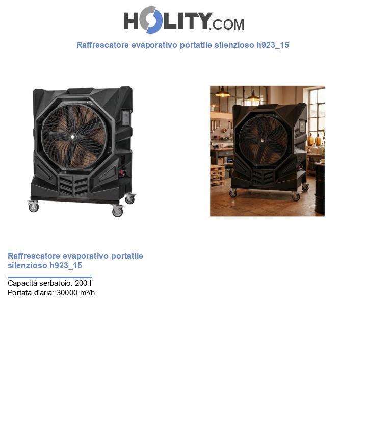 Raffrescatore evaporativo portatile silenzioso h923_15