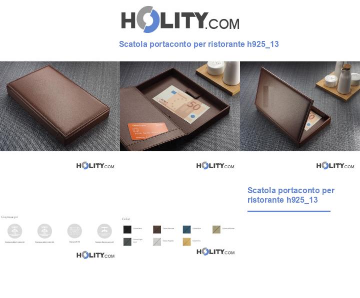 Scatola portaconto per ristorante h925_13