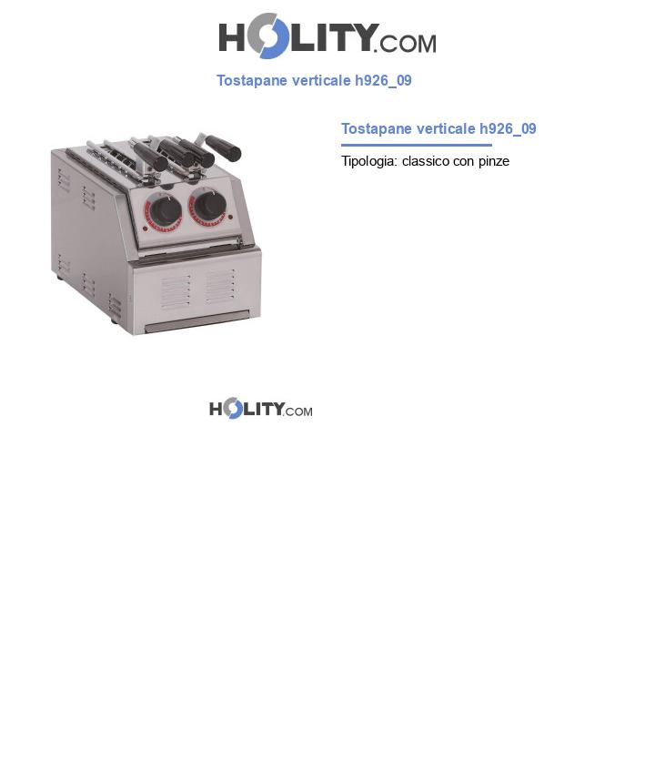 Tostapane verticale h926_09