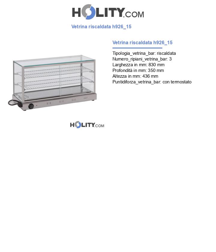 Vetrina riscaldata h926_15