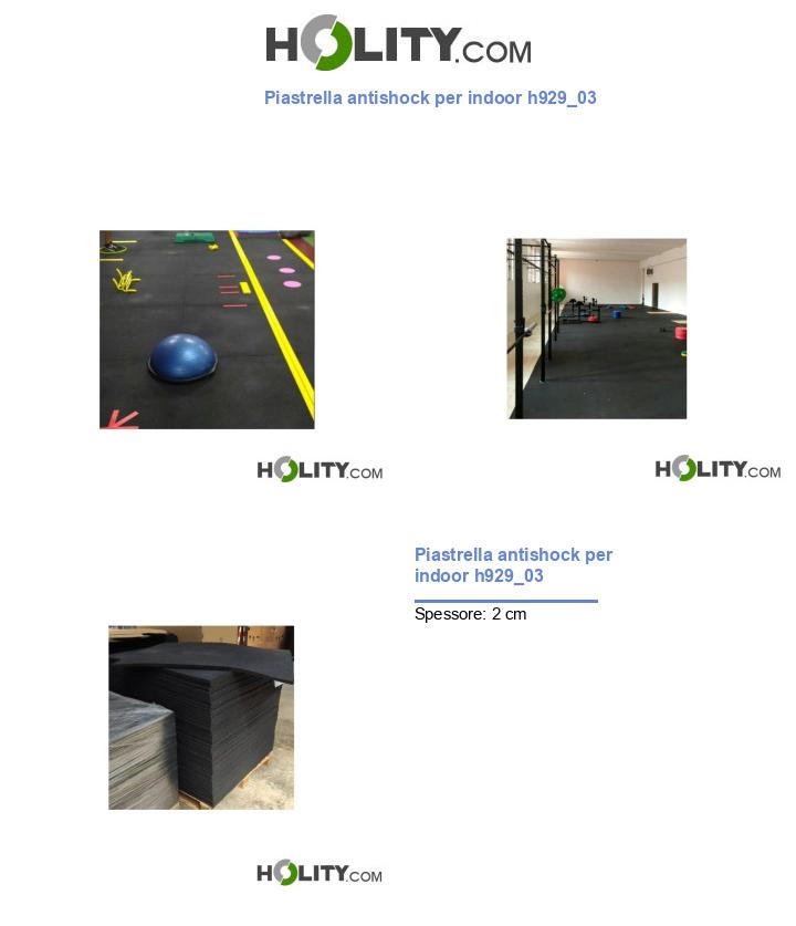 Piastrella antishock per indoor h929_03