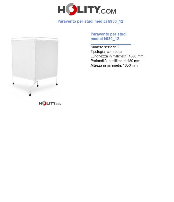 Paravento per studi medici h930_12