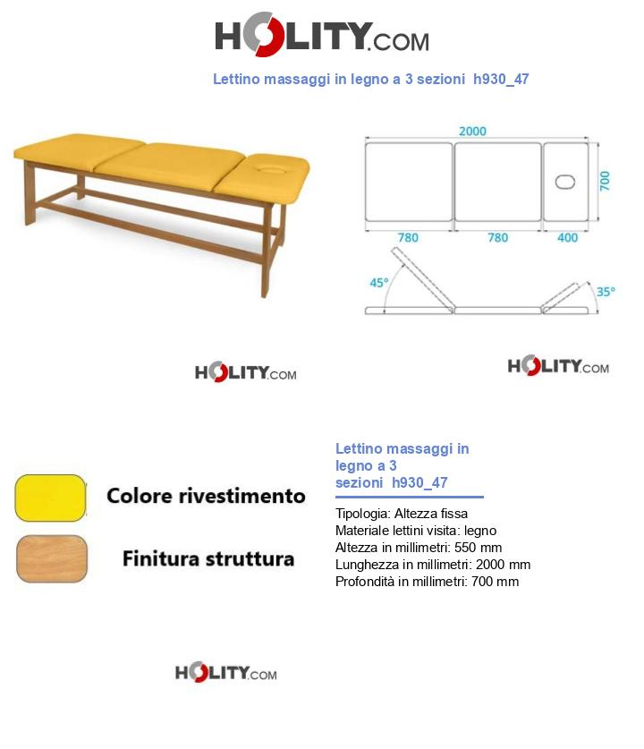 Lettino massaggi in legno a 3 sezioni h930_47