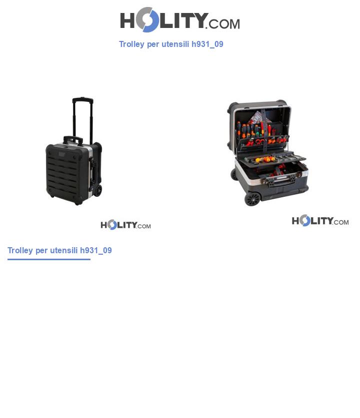 Trolley per utensili h931_09