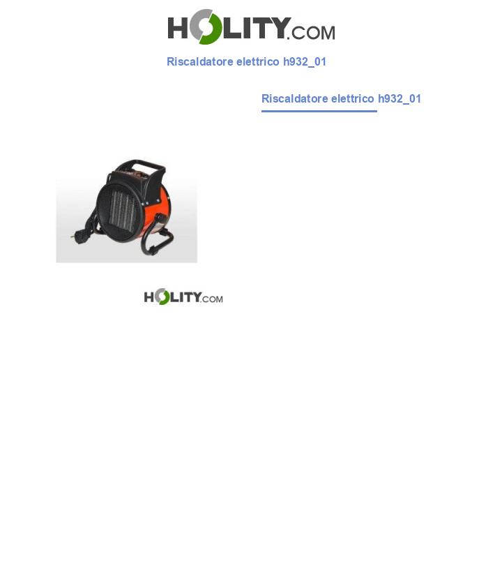 Riscaldatore elettrico h932_01