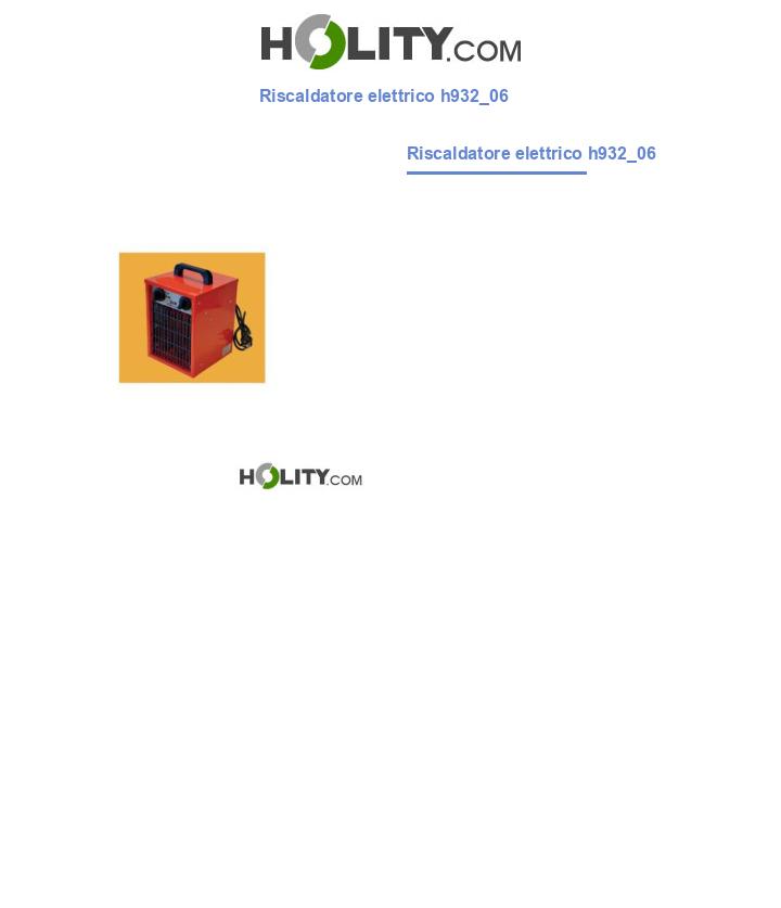 Riscaldatore elettrico h932_06