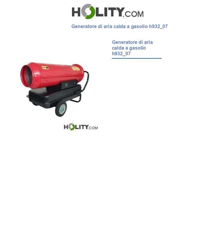 Generatore di aria calda a gasolio h932_07