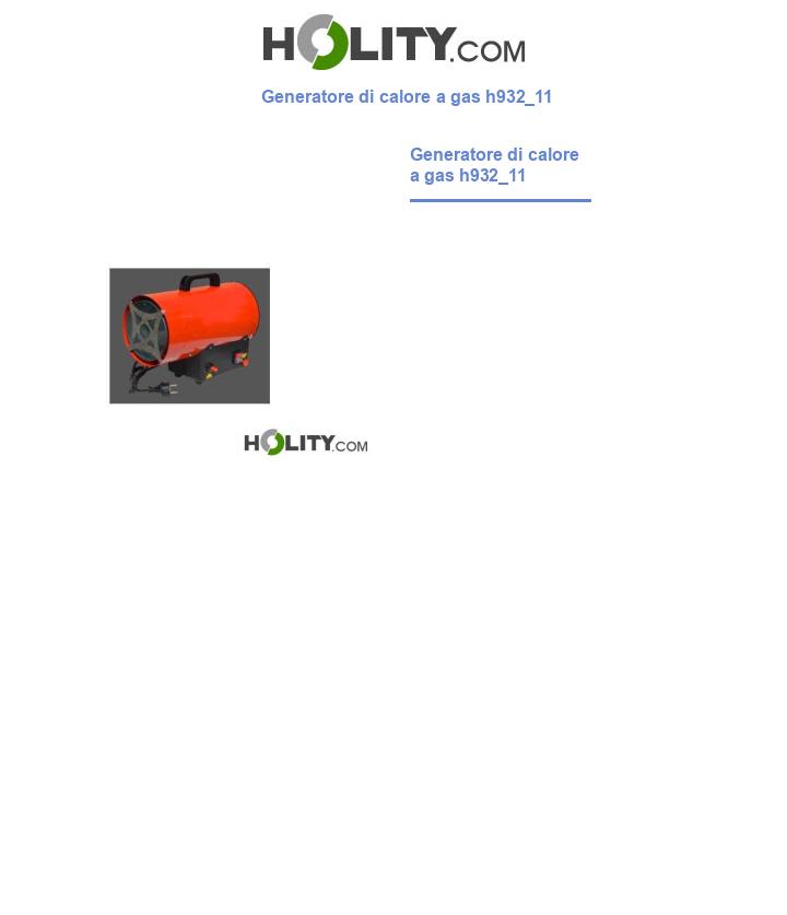 Generatore di calore a gas h932_11