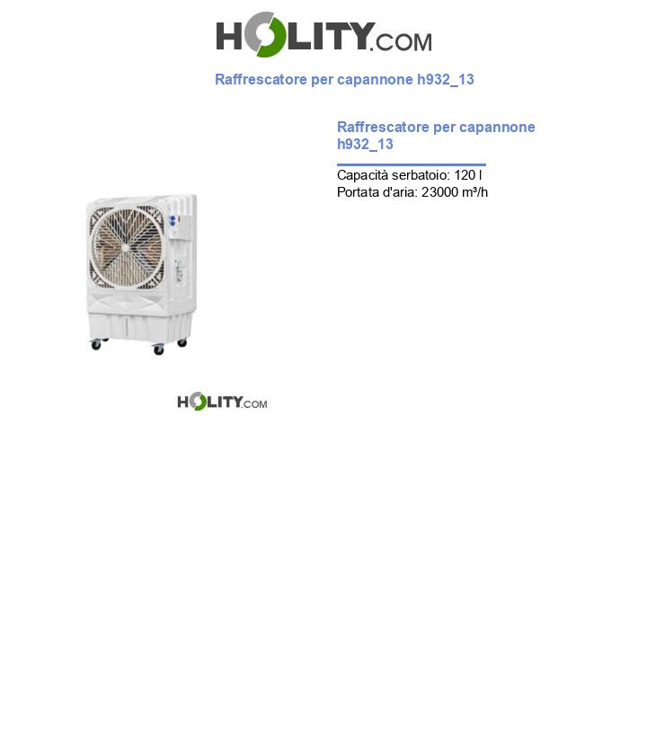 Raffrescatore per capannone h932_13