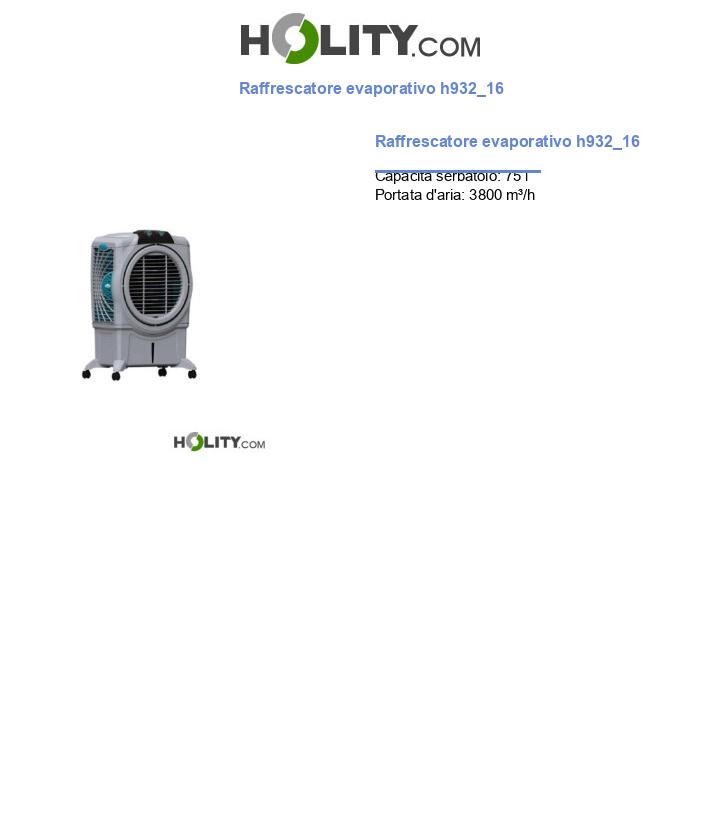 Raffrescatore evaporativo h932_16