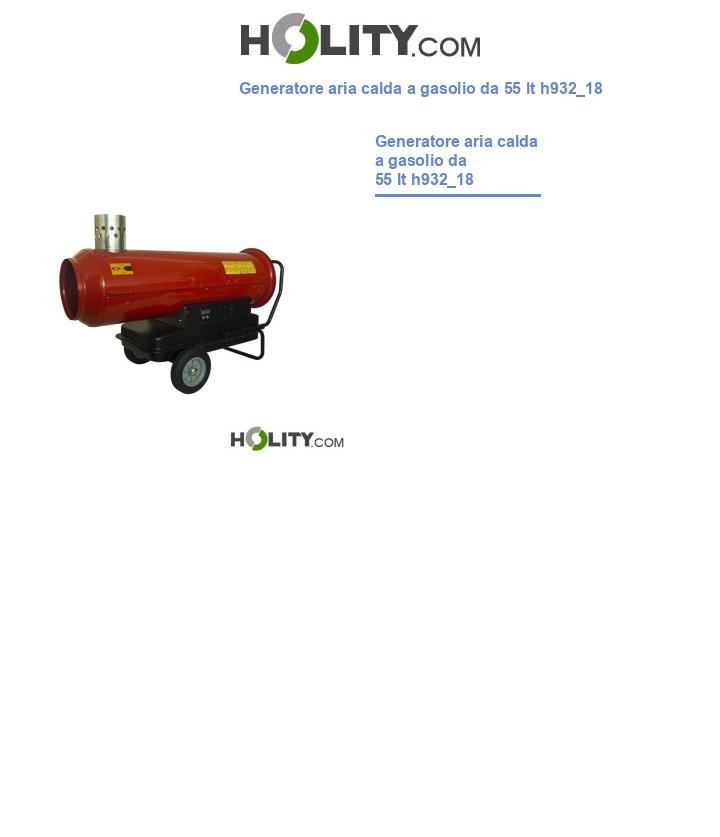 Generatore aria calda a gasolio da 55 lt h932_18