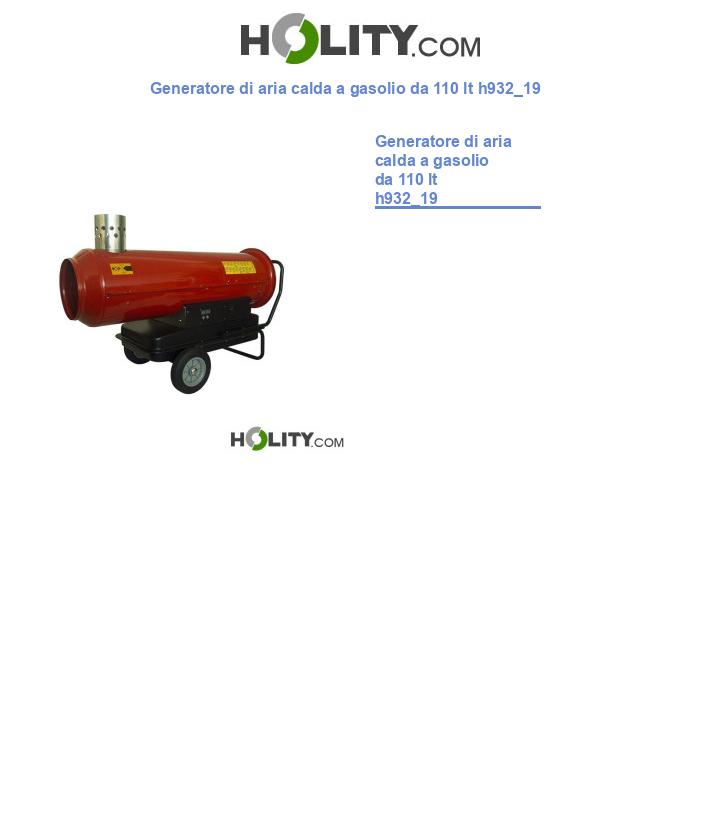 Generatore di aria calda a gasolio da 110 lt h932_19
