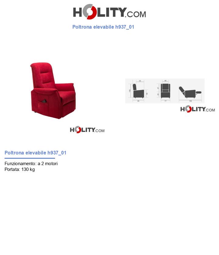 Poltrona elevabile h937_01