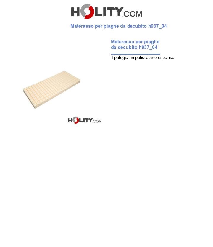 Materasso per piaghe da decubito h937_04