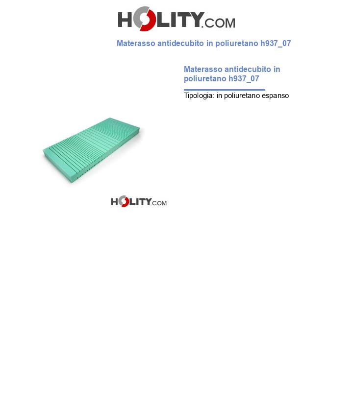 Materasso antidecubito in poliuretano h937_07