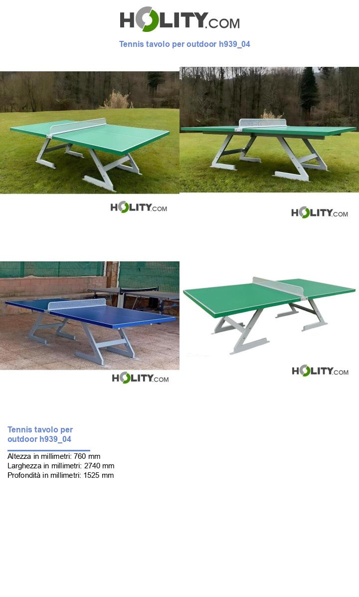 Tennis tavolo per outdoor h939_04