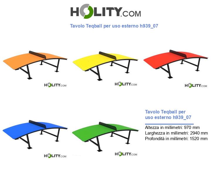Tavolo Teqball per uso esterno h939_07