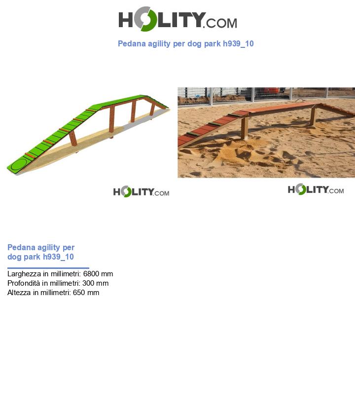 Pedana agility per dog park h939_10