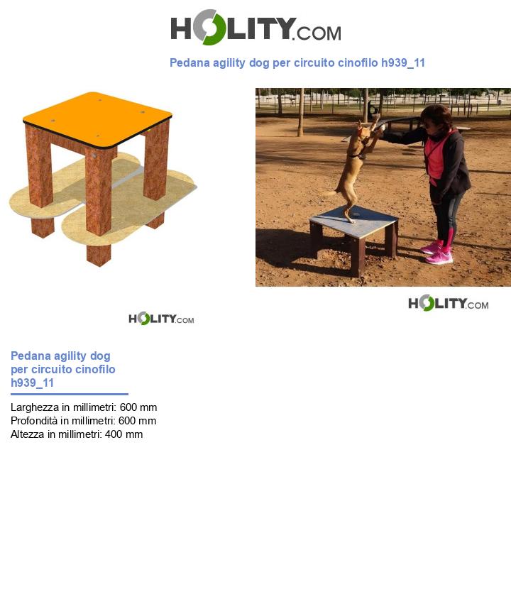 Pedana agility dog per circuito cinofilo h939_11