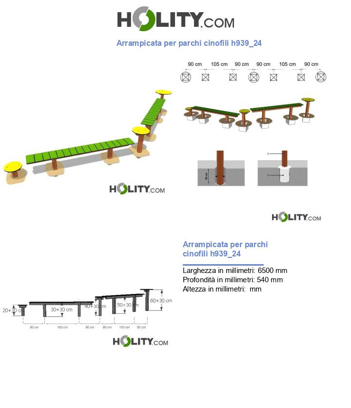 Arrampicata per parchi cinofili h939_24