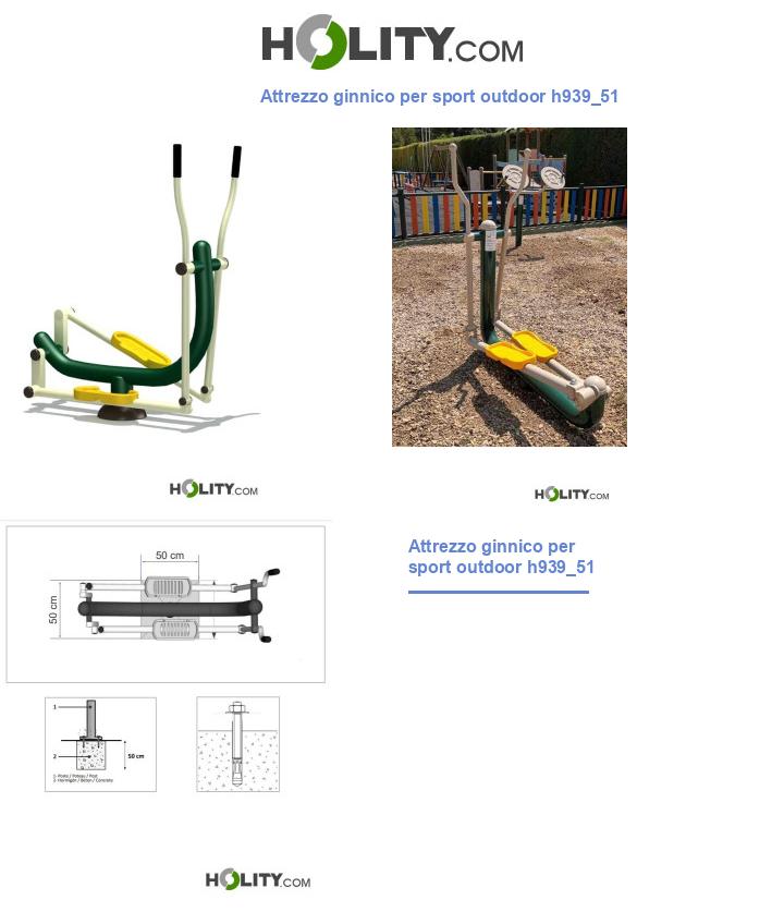 Attrezzo ginnico per sport outdoor h939_51
