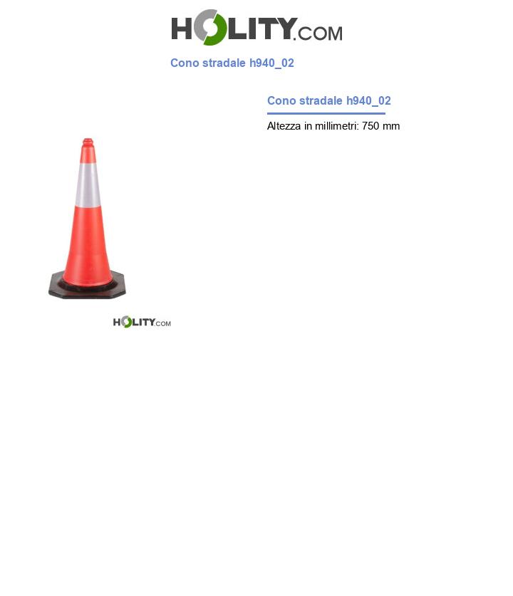 Cono stradale h940_02