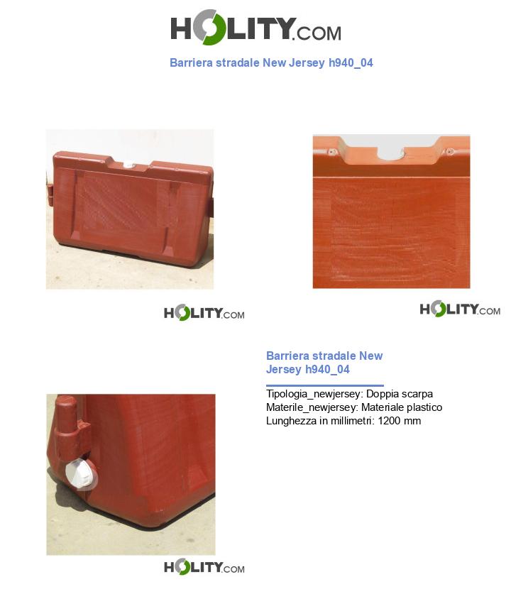 Barriera stradale New Jersey h940_04