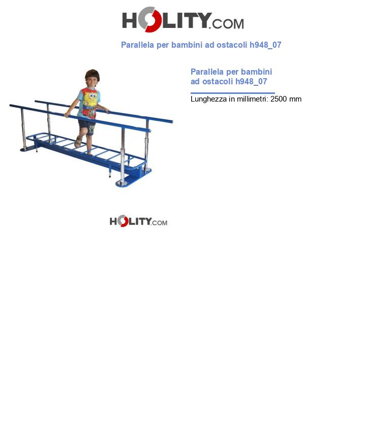Parallela per bambini ad ostacoli h948_07