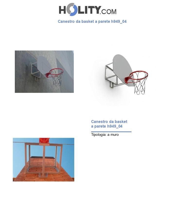 Canestro da basket a parete h949_04