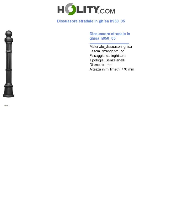 Dissuasore stradale in ghisa h950_05