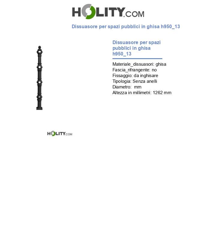 Dissuasore per spazi pubblici in ghisa h950_13