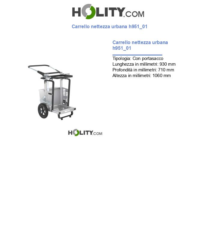 Carrello nettezza urbana h951_01