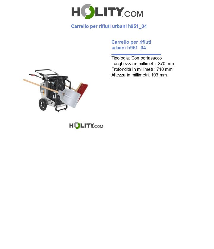 Carrello per rifiuti urbani h951_04