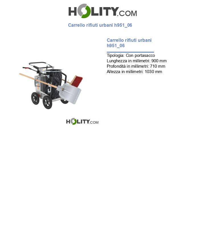 Carrello rifiuti urbani h951_06