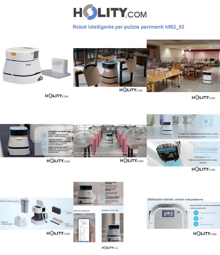 Robot intelligente per pulizia pavimenti h952_02