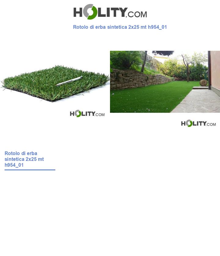 Rotolo di erba sintetica 2x25 mt h954_01