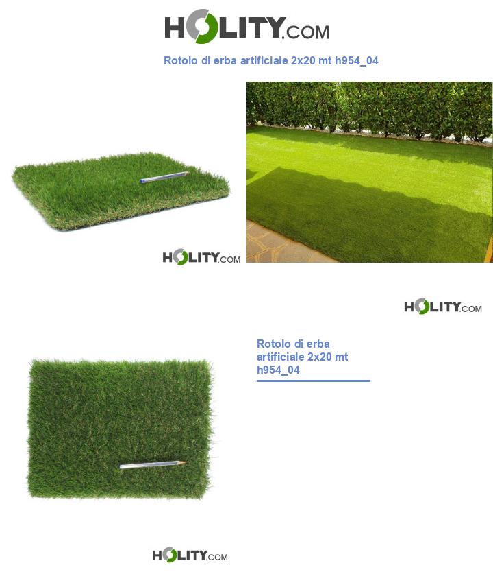 Rotolo di erba artificiale 2x20 mt h954_04